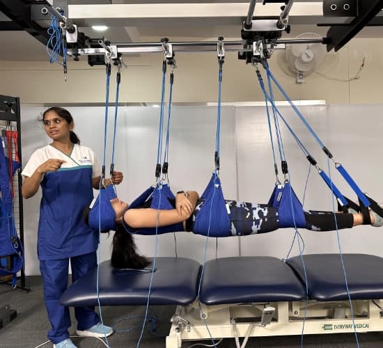 Functional Performance Neurac Therapy Redcord Suspension DakshinRehab